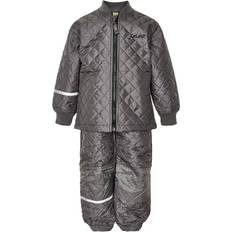 9-12M Winter Sets Children's Clothing CeLaVi Basic Thermo Set - Grey (3555-174)