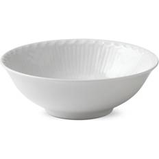 Royal copenhagen white fluted skål Royal Copenhagen White Fluted Serveringsskål 17cm 0.35L