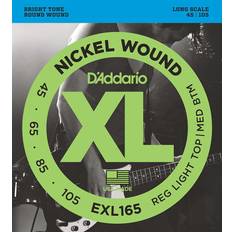 Accessori Musicali D'Addario EXL165 Corde Basso