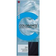 Hårfärg blue black Goldwell Colorance pH 6.8 Coloration Set 2A Blue Black