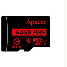 Tarjetas de Memoria & Memorias USB Apacer microSDXC UHS-I U1 Class10 64 GB Clase 10