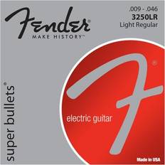 Fender Libros Fender 073-3250-404 Super Bullet 3250LR 09-46 Cuerdas de guitarra de acero niquelado