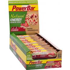 Aardbei Bars PowerBar Natural Energy Cereal Bar Strawberry & Cranberry 40g