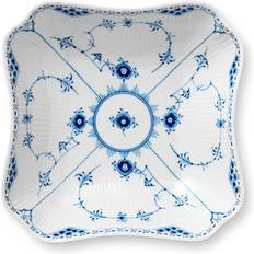 Royal Copenhagen Blue Fluted Half Lace Serving Bowl 0.8L