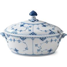 Royal Copenhagen Musselmalet Halvblonde Terrin Servering
