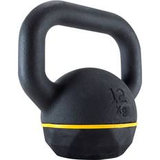 12 kg Kettlebells Domyos Kettlebell gietijzer met rubberen basis 12 kg