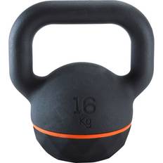 16 kg Kettlebells Domyos Kettlebell gietijzer met rubberen basis 16 kg