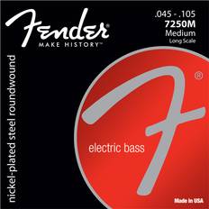 Bas Boeken Fender Super 7250 Bass Strings 45-105 Bassguitar strings