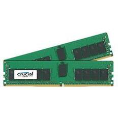 Crucial 64 GB DDR42400 módulo de memoria 4 x 16 GB 2400 MHz ECC