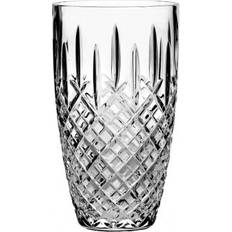 Royal Scot Crystal London Barrel Vase 19cm