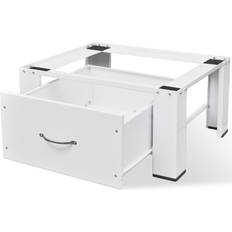 Accesorios para Electrodomésticos Blancos vidaXL Soporte Pedestal Para Lavadora Con Cajón Blanco