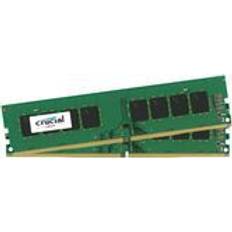 Crucial 16GB (2x 8GB) DDR4 2400 MHz PC RAM 288-pin DIMM Memory Kit CT2K8G4DFS824A