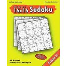 16x16 Super-Sudoku Ausgabe 01: 16x16 Sudoku Mit Zahlen Und Losungen (Häftad)