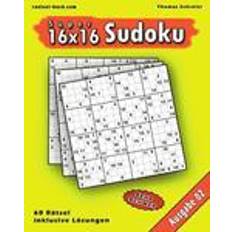 16x16 Super-Sudoku Ausgabe 02: 16x16 Sudoku Mit Zahlen Und Losungen (Hæftet)