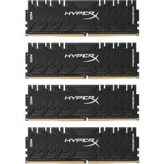 HyperX DDR4 RAM-Speicher HyperX Predator Black DDR4 3000MHz 4x4GB for Intel (HX430C15PB3K4/16)