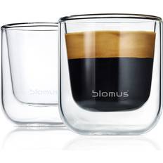 Kaffeglas Blomus Thermo Nero Dricksglas 20cl 2st