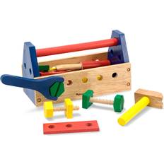 Madera Herramientas de Juguete Melissa & Doug Take Along Tool Kit