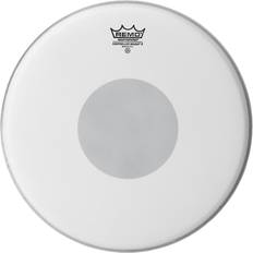 Negro Parches de tambor Remo Controlled Sound Smooth White 10" Parche