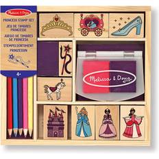 Melissa & Doug Ensembles de créativité Melissa & Doug Wooden Stamp Set Princesses