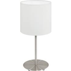 Eglo Pasteri Silver/White Tischlampe 40cm