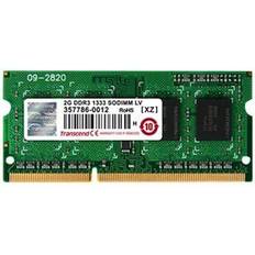 2 GB - SO-DIMM DDR3L RAM Memory Transcend DDR3L 1333MHz 2GB (TS256MSK64W3N)