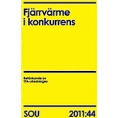 Fjärrvärme Fjärrvärme i konkurrens. SOU 2011:44 (Häftad)