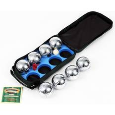 8 Steel French Boules Petanque Set