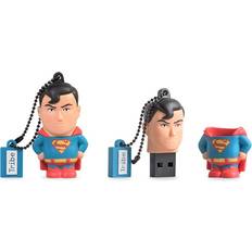 Cartes Mémoire & Clés USB Tribe Tribu Clé USB DC 16 Go Superman