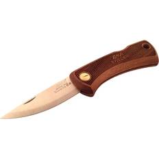 Wooden Grip Outdoor Knives EKA Swede 88 Outdoor Knife