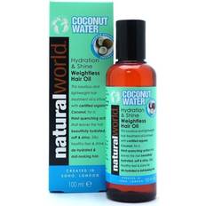 Natural World Hair Products Natural World Coconut Water Hydration Shine Weightless Hair Oil 100ml
