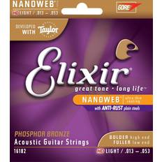 Elixir 16182 Nanoweb 13-53 Cuerdas de guitarra