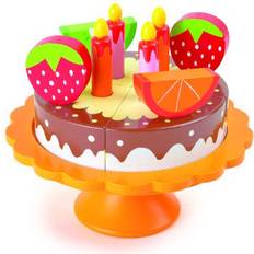 Spielzeuglebensmittel Legler Wooden Birthday Cake