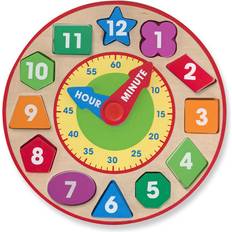 Melissa & Doug Leker Melissa & Doug Shape Sorting Clock