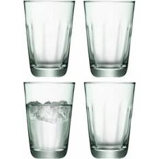 Green Drinking Glasses LSA International Mia Drinking Glass 35cl 4pcs