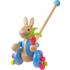 Push Toys Orange Peter Rabbit Push Along