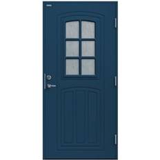 Blå - Glas Ytterdörrar Diplomat Jane Ytterdörr Cotswoldglas S 5030-R90B V (100x210cm)