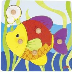 Steckpuzzles Goki Fish 5 Pieces