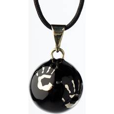 Gravidbola Halsband Babylonia Bola Black with Hands - Black