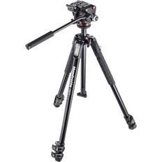 Manfrotto 190x mk190x3-2w jalusta videopäällä