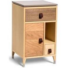 Mavis Abisko Low Legs Bedside Table 42x42cm