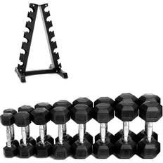 Abilica DumbbellRack Set HEX 2-9 kg