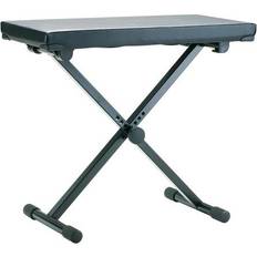 Konig & Meyer 14075 Panca per pianoforte in metallo Black