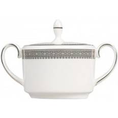 Wedgwood Vera Wang Lace Platinum Sugar bowl