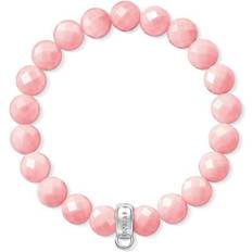 Coral Jewellery Thomas Sabo Charm Bracelet - Silver/Pink