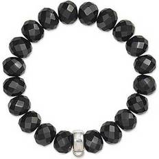 Obsidian Jewelry Thomas Sabo Charm Club Bracelet - Silver/Black