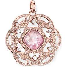 Roségull Charms & Anheng Thomas Sabo The Eternity of Love Pendant - Rose Gold/Pink/White