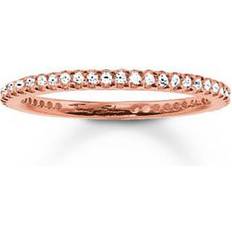 Thomas Sabo Eternity Ring - Rose Gold/White