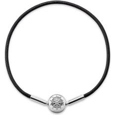 Thomas sabo beads bracelet Thomas Sabo Karma Beads Bracelet - Black/Silver