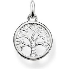 Thomas Sabo Karma Tree of Live Pendant - Silver/White