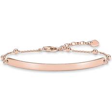 Roségull Armbånd Thomas Sabo Love Bridge Dots Bracelet - Rose Gold